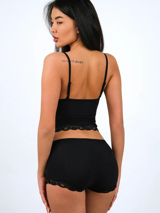 LACE SHORTS SOFT SKIN